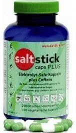 Cápsulas sales minerales  SaltStick Plus Caps + Cafeína