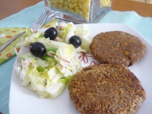 Hamburguesas de avena