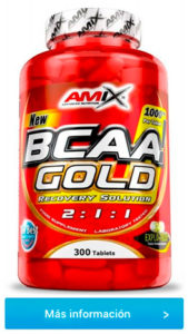 Ratio BCaa Amix BCAA Gold 