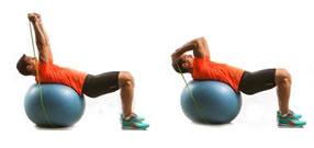 triceps-fitball