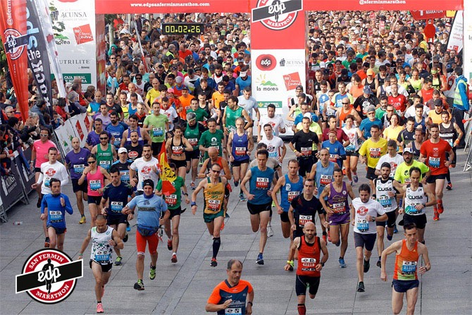 carreras populares maraton san fermin