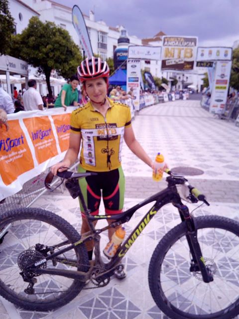 crónica vuelta andalucía MTB Rocío Martín