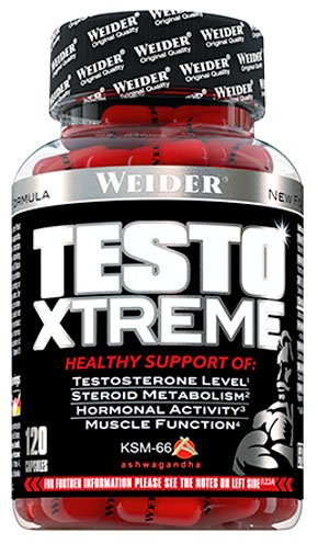 Potenciadores de testosterona Weider Testo Xtrem