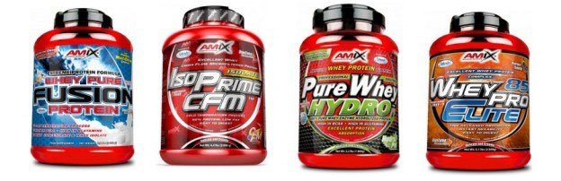 Ganar masa muscular: Proteínas Amix