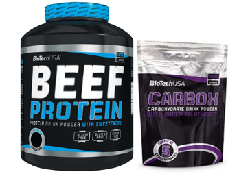 Proteínas de BiotechUSA: Beef protein con carbohidratos
