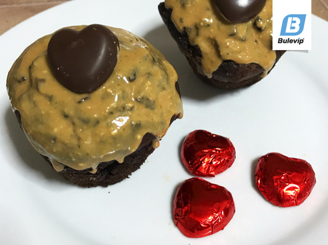 Receta fit especial San Valentin: Muffins saludables de chocolate