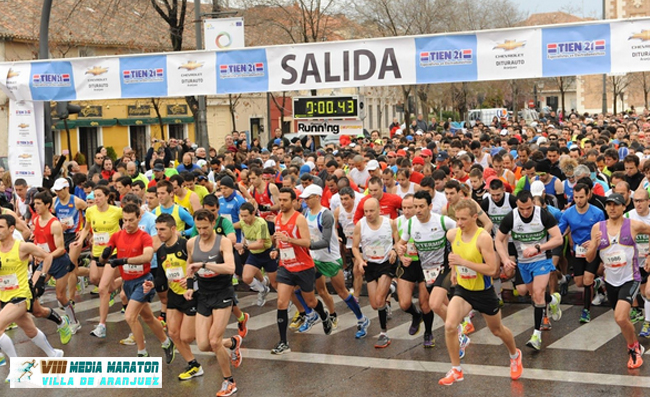Calendario de carreras populares: Media Maratón Aranjuez