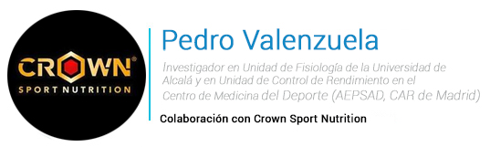 Pedro Valenzuela autor Crown Sport Nutrition